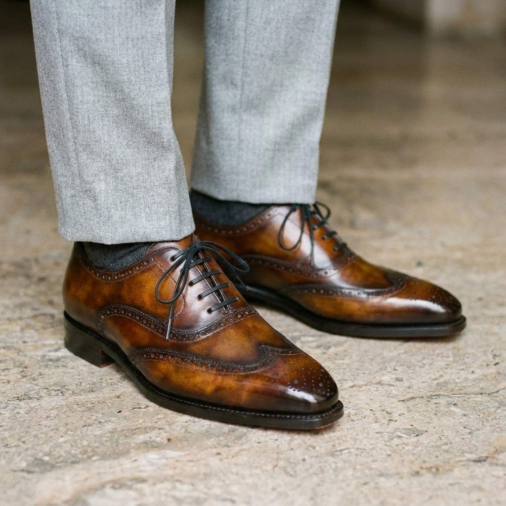 Full Brogue - Patine Feu