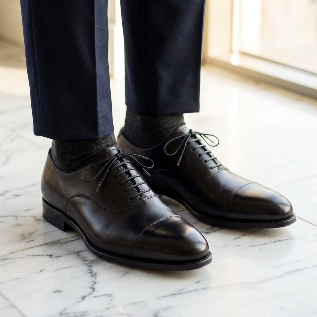 Oxford Bout Droit - Noir